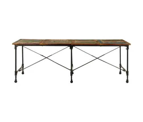 Söögilaud, 220 X 90 X 77 cm Taastatud Puit