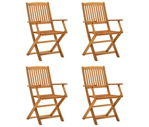 5-Daļīgs Dārza Mēbeļu Komplekts, Akācijas Masīvkoks Vidaxl