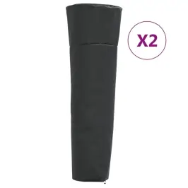 Sildītāja Pārklāji, 2 Gb., Piramīdas Forma, 86X47X241Cm, Audums Vidaxl