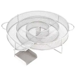 Külmsuitsu Generaator, Ümmargune, 19,5 cm Roostevaba Teras