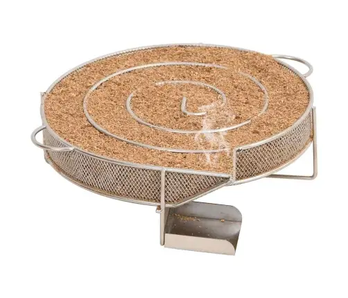 Külmsuitsu Generaator, Ümmargune, 19,5 cm Roostevaba Teras