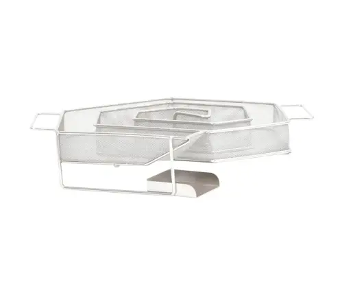 Külmsuitsu Generaator, 6 Küljega, 22,5 cm Roostevaba Teras