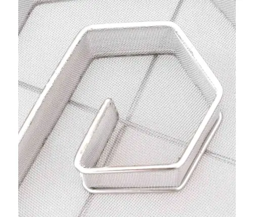 Külmsuitsu Generaator, 6 Küljega, 22,5 cm Roostevaba Teras