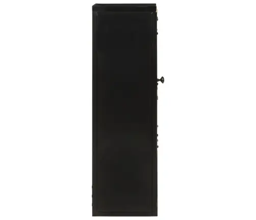 Vannasistabas Skapītis, 40X27X90 Cm, Dzelzs Un Mango Masīvkoks Vidaxl