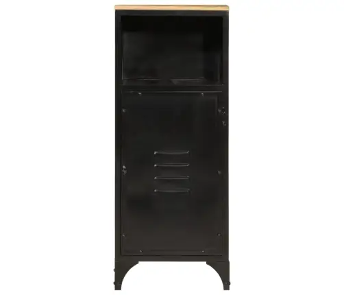 Vannitoakapp, 40 X 27 X 90 cm Raud Ja Mangopuit