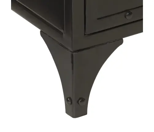 Vannitoakapp, 40 X 27 X 90 cm Raud Ja Mangopuit