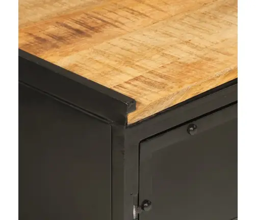 Vonios Spintelė Praustuvui, 55X35X60cm Geležis/Mango Masyvas