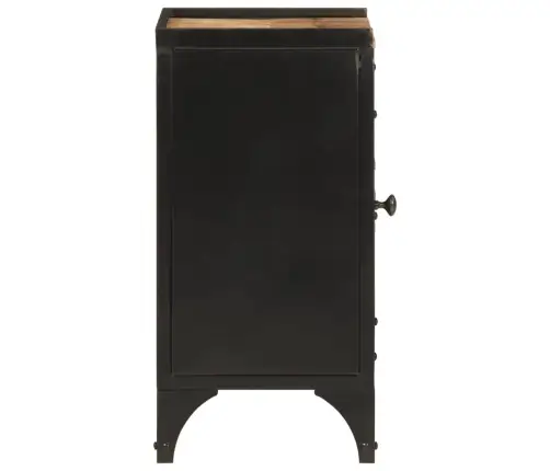 Vannasistabas Skapītis, 40X30X60 Cm, Dzelzs Un Mango Masīvkoks Vidaxl