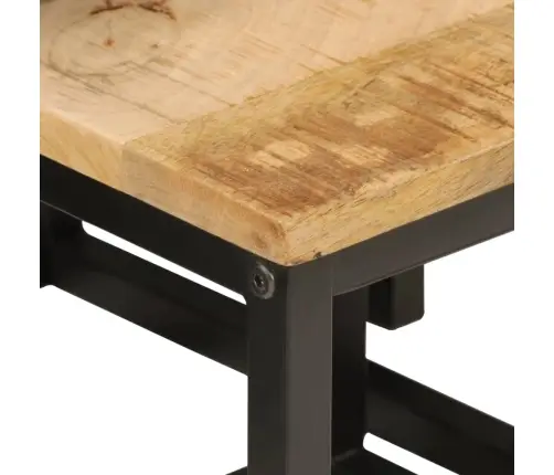 Kafijas Galdiņi, 3 Gab., Sabīdāmi, Mango Masīvkoks, Dzelzs Vidaxl