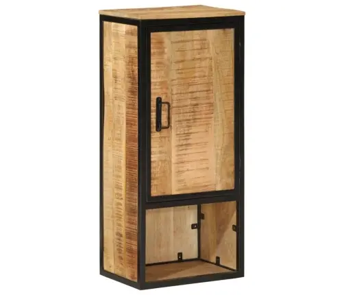 Vannasistabas Skapītis, 40X27X90 Cm, Dzelzs Un Mango Masīvkoks Vidaxl