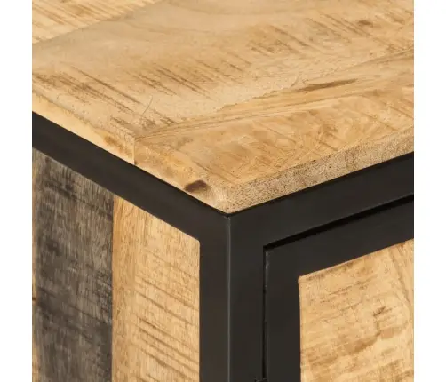 Vannasistabas Skapītis, 55X35X60 Cm, Mango Masīvkoks, Dzelzs Vidaxl Vannasistabas Skapītis, 55X35X60 Cm, Mango Masīvkoks, Dzelzs Vidaxl