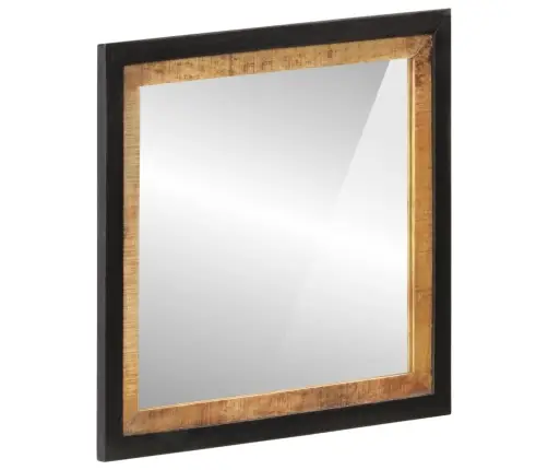 Vannasistabas Spogulis, 55X1X60 Cm, Mango Masīvkoks Un Stikls Vidaxl