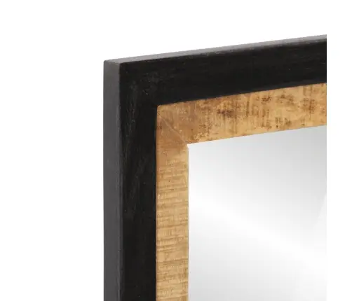 Vannasistabas Spogulis, 55X1X60 Cm, Mango Masīvkoks Un Stikls Vidaxl