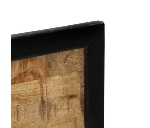 Spogulis Ar Plauktiem, 80X8X55 Cm, Mango Masīvkoks Un Stikls Vidaxl