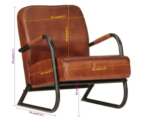 Tugitool, Pruun, Ehtne Nahk