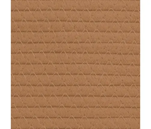 Hoiukorvid 2 Tk, Pruun Ja Valge, Ø24 X 18 cm Puuvill