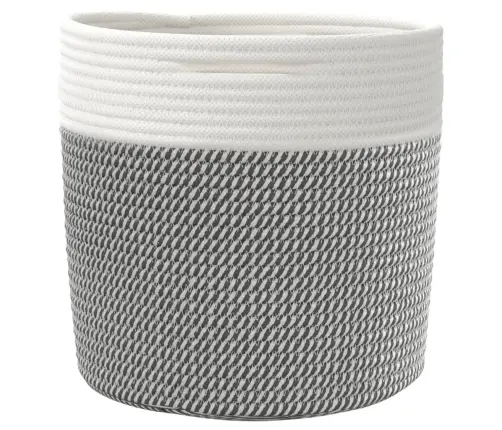 Krepšiai Daiktams, 2Vnt., Pilki Ir Balti, 28X28cm Medvilnė