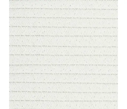 Veļas Grozs, Brūns Un Balts, Ø55X36 Cm, Kokvilna Vidaxl