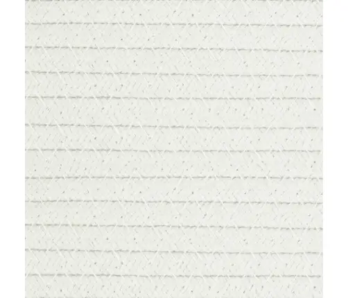 Uzglabāšanas Grozs, Pelēks Ar Baltu, Ø43X38 Cm, Kokvilna Vidaxl