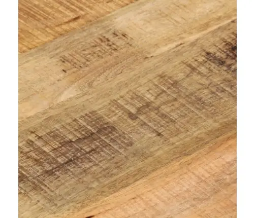 Galda Virsma, Ø 50X3,8 Cm, Apaļa, Mango Masīvkoks Vidaxl