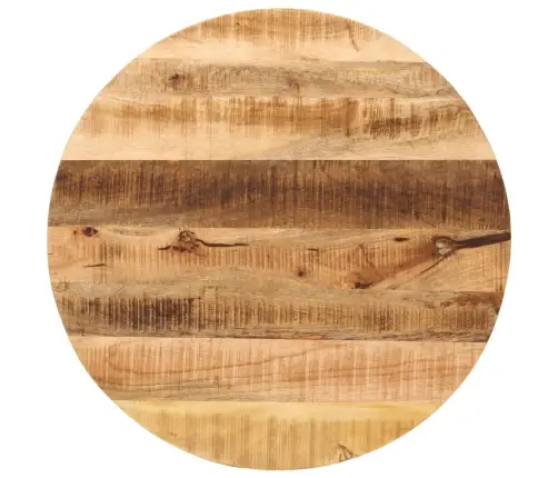 Ümmargune Lauaplaat, Ø70X2,5 cm Mangopuit