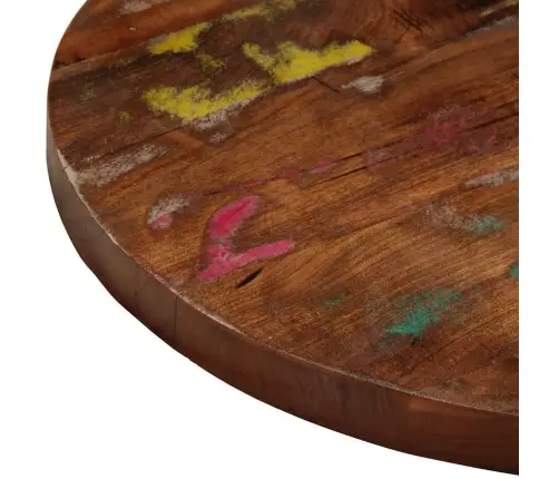 Stalviršis, 40X1,5cm Perdirbtos Medienos Masyvas, Apskritas