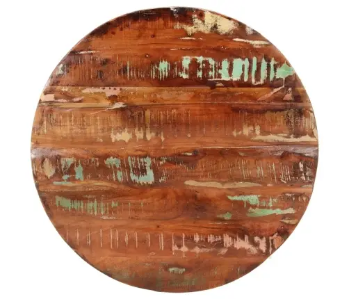 Galda Virsma, Ø 70X3,8 Cm, Apaļa, Pārstrādāts Masīvkoks Vidaxl