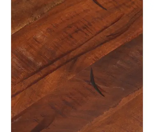 Galda Virsma, Ø 50X2,5 Cm, Apaļa, Pārstrādāts Masīvkoks Vidaxl