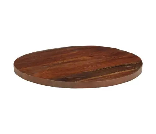 Galda Virsma, Ø 70X3,8 Cm, Apaļa, Pārstrādāts Masīvkoks Vidaxl