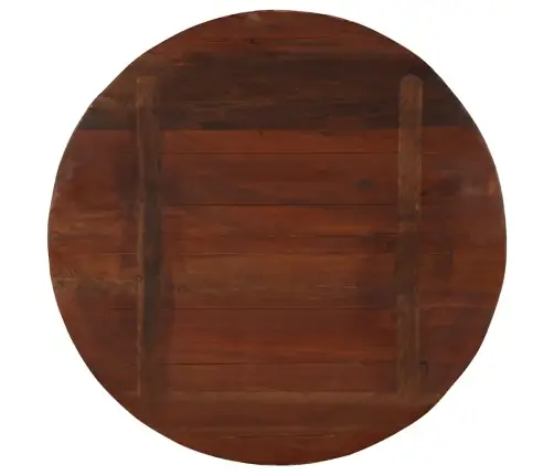 Galda Virsma, Ø 70X3,8 Cm, Apaļa, Pārstrādāts Masīvkoks Vidaxl