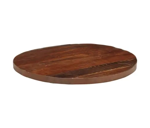 Stalviršis, 80X2,5cm Perdirbtos Medienos Masyvas, Apskritas