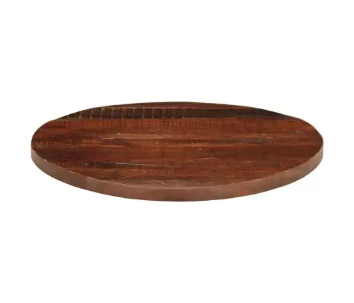 Stalviršis, 80X2,5cm Perdirbtos Medienos Masyvas, Apskritas