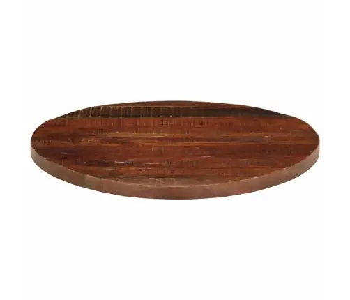 Ümmargune Lauaplaat, Ø90 X 2,5 cm Taastatud Puit