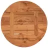 Stalviršis, Ø50X2,5 cm Akacijos Medienos Masyvas, Apskritas Stalviršis, Ø50X2,5 cm Akacijos Medienos Masyvas, Apskritas
