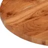 Stalviršis, Ø50X2,5 cm Akacijos Medienos Masyvas, Apskritas Stalviršis, Ø50X2,5 cm Akacijos Medienos Masyvas, Apskritas