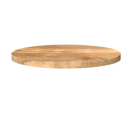 Stalviršis, 40X3,8cm Mango Medienos Masyvas, Apskritas