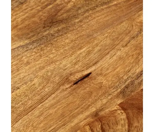 Ümmargune Lauaplaat, Ø90X3,8 cm Mangopuit