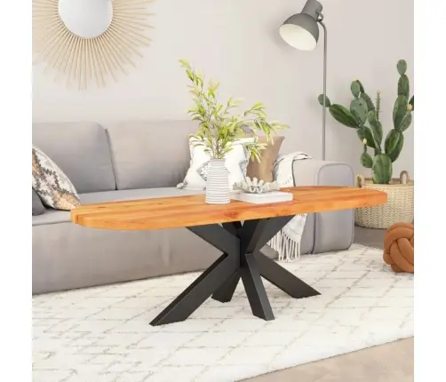 Lauaplaat, 110 X 40 X 2,5 cm Ovaalne, Akaatsiapuit