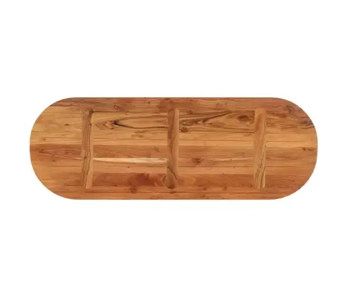 Lauaplaat, 110 X 40 X 2,5 cm Ovaalne, Akaatsiapuit