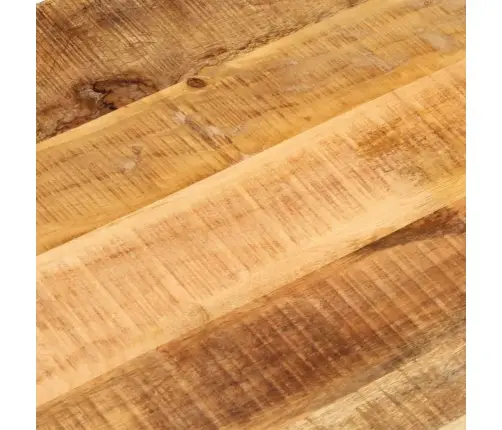 Stalviršis, 110X40X2,5cm Neapdorotas Mango Masyvas, Ovalus