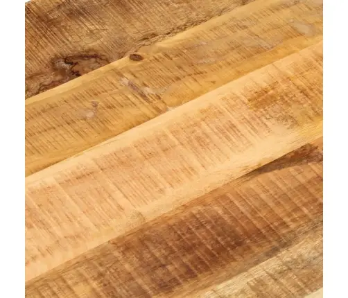 Stalviršis, 140X60X2,5cm Neapdorotas Mango Masyvas, Ovalus