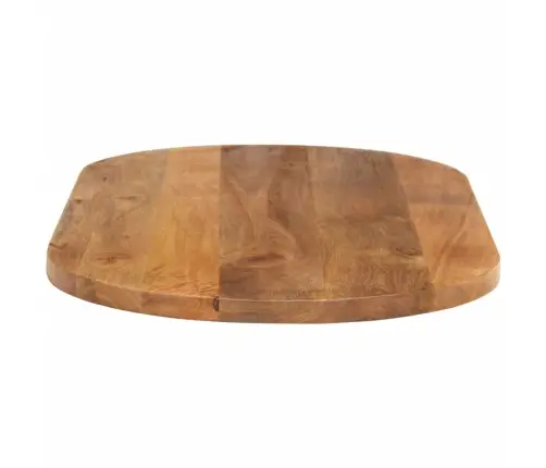Galda Virsma, 100X50X3,8 Cm, Ovāla, Mango Masīvkoks Vidaxl