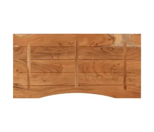 Galda Virsma, 120X60X2,5 Cm, Taisnstūra, Akācijas Masīvkoks Vidaxl