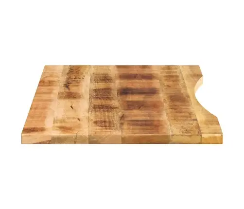 Kumerusega Lauaplaat, 120X50X2,5 cm Töötlemata Mangopuit