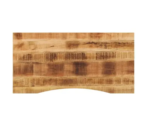 Kumerusega Lauaplaat, 120X60X2,5 cm Töötlemata Mangopuit