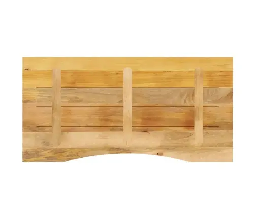 Rašomojo Stalo Stalviršis Su Linkiu, 140X60X2,5 cm Mango