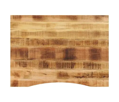 Galda Virsma Ar Izliekumu, 110X80X2,5 Cm, Mango Masīvkoks Vidaxl