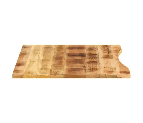 Galda Virsma Ar Izliekumu, 110X80X2,5 Cm, Mango Masīvkoks Vidaxl