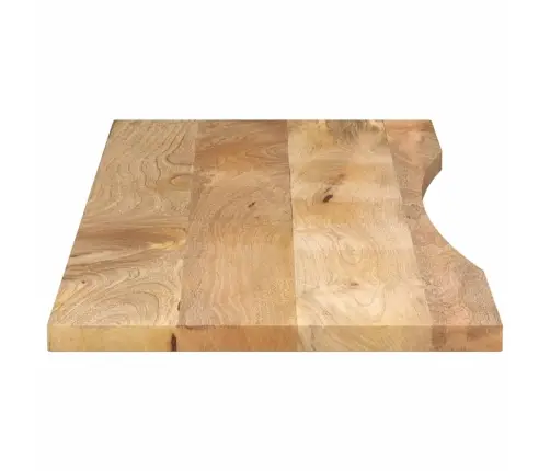 Galda Virsma Ar Izliekumu, 160X50X2,5 Cm, Mango Masīvkoks Vidaxl