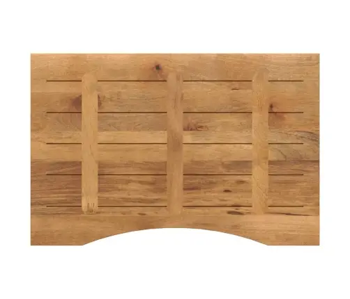 Rašomojo Stalo Stalviršis Su Linkiu, 100X50X2,5cm Mango